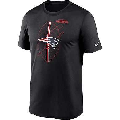 Men's Nike  Black New England Patriots Legend Icon Performance T-Shirt