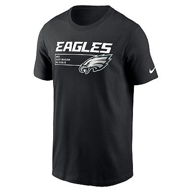 Men's Nike Black Philadelphia Eagles Division Essential T-Shirt