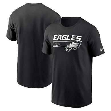 Men's Nike Black Philadelphia Eagles Division Essential T-Shirt