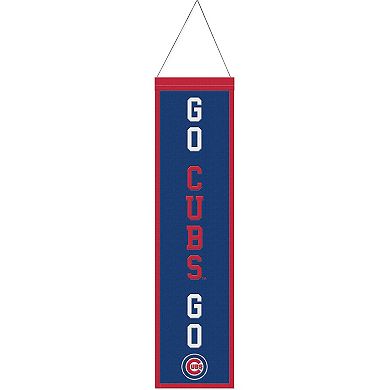 WinCraft Chicago Cubs 8" x 32" Slogan Wool Banner