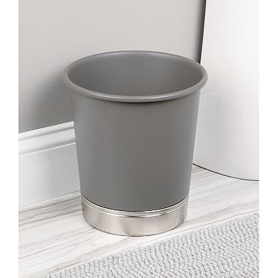 iDesign York Bathroom Trash Can