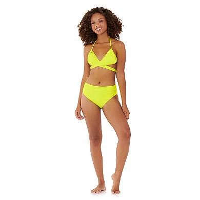 Juniors' Ninety-Nine Degrees° Adjustable Triangle Bikini Top