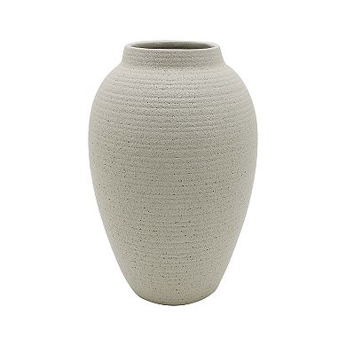 Sonoma Goods For Life® Large Round Ribbed Vase Table Decor