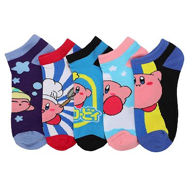 Women's Nintendo Kirby 5-Pack Ankle Socks
