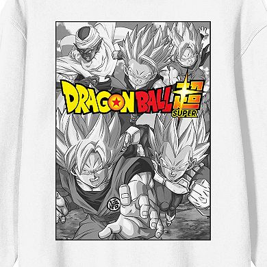 Men's Dragon Ball Super Group Long Sleeve Graphic Pullover