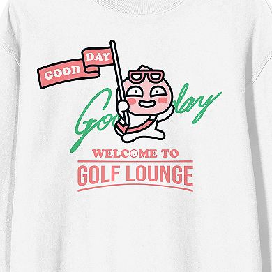 Men's Kakao Friends Apeach Good Day Long Sleeve Graphic Tee