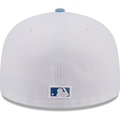 Men's New Era White San Francisco Giants  Sky 59FIFTY Fitted Hat