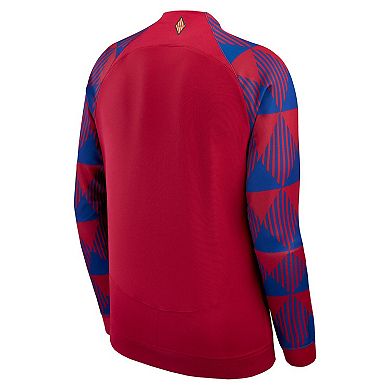 Men's Nike Red Barcelona 2023/24 Academy Pro Anthem Raglan Performance Full-Zip Jacket