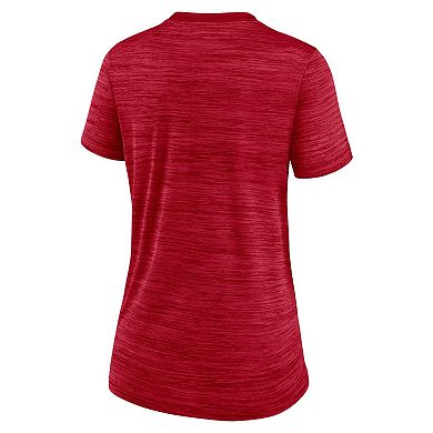 Women's Nike Red Tampa Bay Buccaneers Sideline Velocity Performance T-Shirt