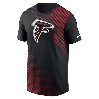 Men's Nike  Black Atlanta Falcons Yard Line Fashion Asbury T-Shirt