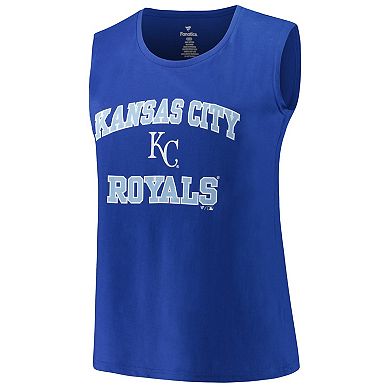 Women's Profile Royal Kansas City Royals Plus Size Tank Top