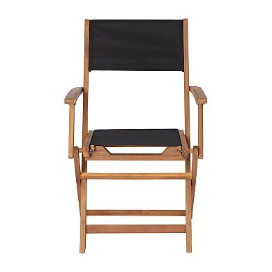 Flash Furniture Martindale Indoor / Outdoor Folding Patio Bistro Chair 2-piece Set