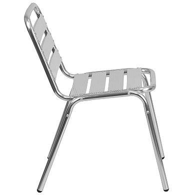 Flash Furniture Lila Commercial Indoor / Outdoor Stacking Chair