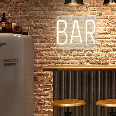 Bar Neon Table Top LED Sign