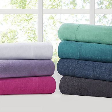 Intelligent Design Cotton Blend Jersey Knit Sheet Set