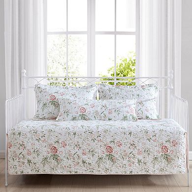 Laura Ashley Breezy Floral Daybed Set with Shams