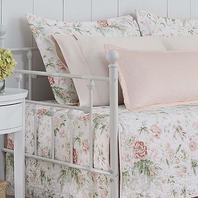 Laura Ashley Breezy Floral Daybed Set with Shams