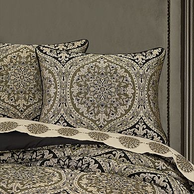 Five Queens Court Terrance Euro Comforter & Sham Set