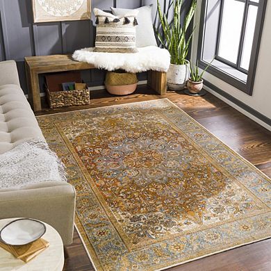 St Francisville Traditional Washable Area Rug - Livabliss