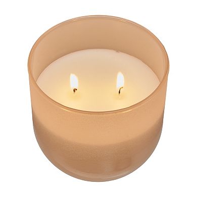 Sonoma Goods For Life® Sheer Sands 14-oz. Sandblasted Glass Decorative Candle