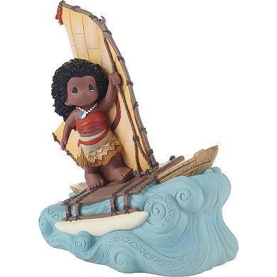 Precious Moments Disney's Moana Find Your Strength Beneath The Surface LED Resin Figurine