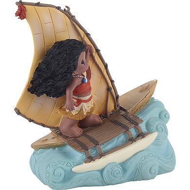 Precious Moments Disney's Moana Find Your Strength Beneath The Surface LED Resin Figurine