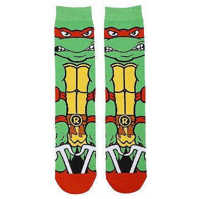 Men's Teenage Mutant Ninja Turtles Raphael Crew Socks