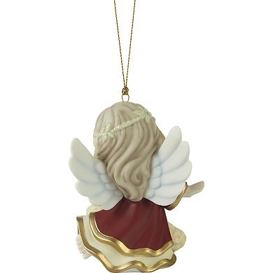 Precious Moments “Away In A Manger” Porcelain Christmas Ornament