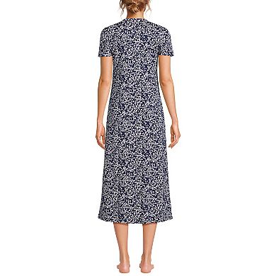 Petite Lands' End Midcalf Nightgown