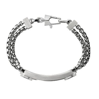 Bulova Men's Precisionist Stainless Steel ID Link Bracelet