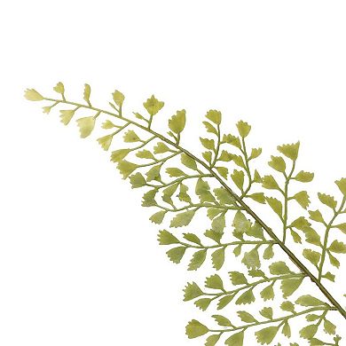 46" Green and Brown Nature Inspired Fern Bush