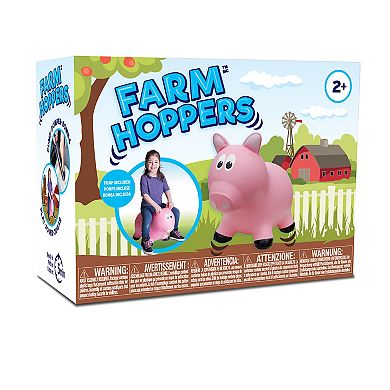 Inflatable Pig Hopper Toy