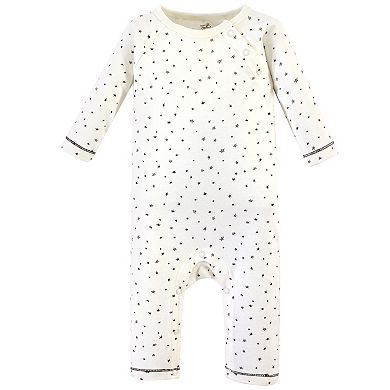 Touched by Nature Baby Boy Organic Cotton Coveralls 3pk, Mr. Moon
