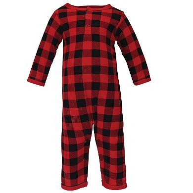 Hudson Baby Infant Boy Holiday Cotton Coveralls 2pk, Moose Wonderful Time