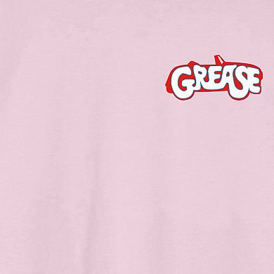 Juniors' Grease Tell Me About It Stud Graphic Tee