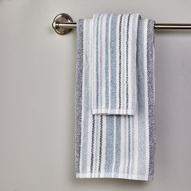 SKL Home Farmhouse Stripe Jacquard Bath Towel