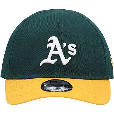 Infant New Era Green Oakland Athletics Team Color My First 9TWENTY Flex Hat