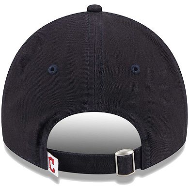 Toddler New Era Navy Cleveland Guardians Team 9TWENTY Adjustable Hat