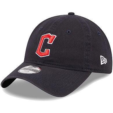 Toddler New Era Navy Cleveland Guardians Team 9TWENTY Adjustable Hat