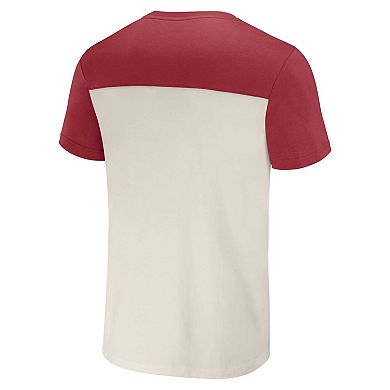 Men's NFL x Darius Rucker Collection by Fanatics Cream San Francisco 49ers Colorblocked T-Shirt