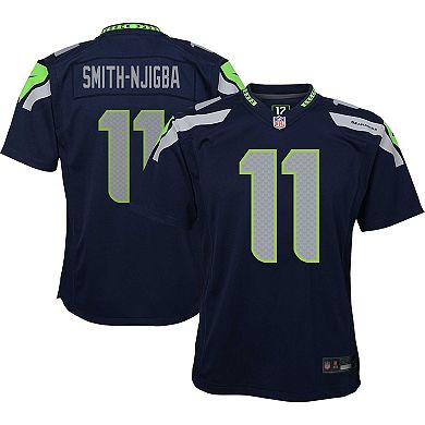 Youth Nike Jaxon Smith-Njigba College Navy Seattle Seahawks Game Jersey