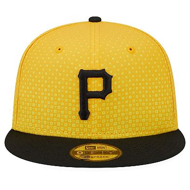 Men's New Era  Gold/Black Pittsburgh Pirates 2023 City Connect 9FIFTY Snapback Adjustable Hat