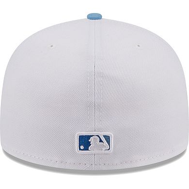 Men's New Era White Chicago White Sox  Sky 59FIFTY Fitted Hat