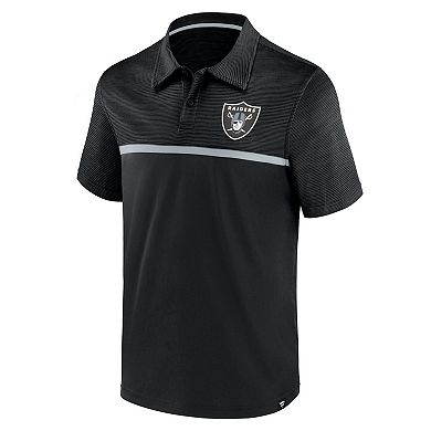 Men's Fanatics Branded Black Las Vegas Raiders Primary Polo