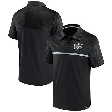 Men's Fanatics Branded Black Las Vegas Raiders Primary Polo