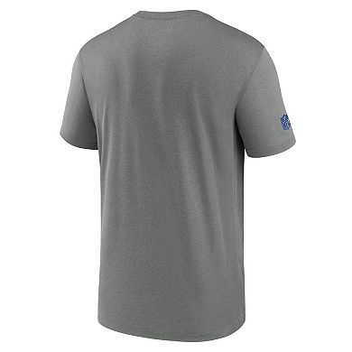 Men's Nike  Heather Gray Buffalo Bills Sideline Legend Performance T-Shirt