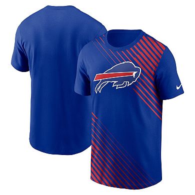 Men's Nike  Royal Buffalo Bills Yard Line Fashion Asbury T-Shirt