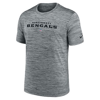 Men's Nike Gray Cincinnati Bengals Velocity Performance T-Shirt