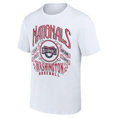 Men's Darius Rucker Collection by Fanatics White Washington Nationals Distressed Rock T-Shirt