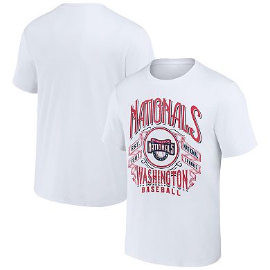 Men's Darius Rucker Collection by Fanatics White Washington Nationals Distressed Rock T-Shirt